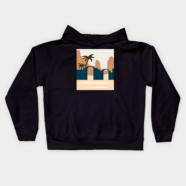 DESERT ART Kids Hoodie by Own Store